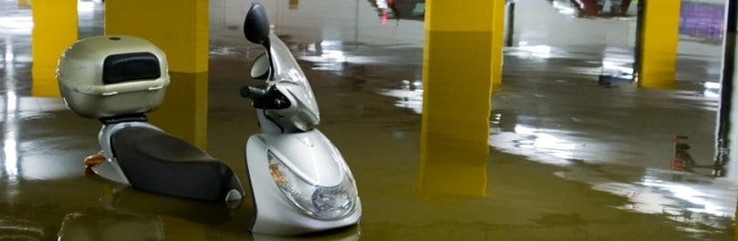 vaciado rápido de espacios inundados